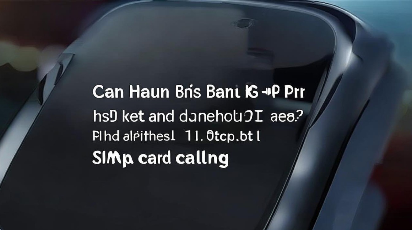 华为手环6pro能插卡打电话吗？支持SIM卡通话功能吗？