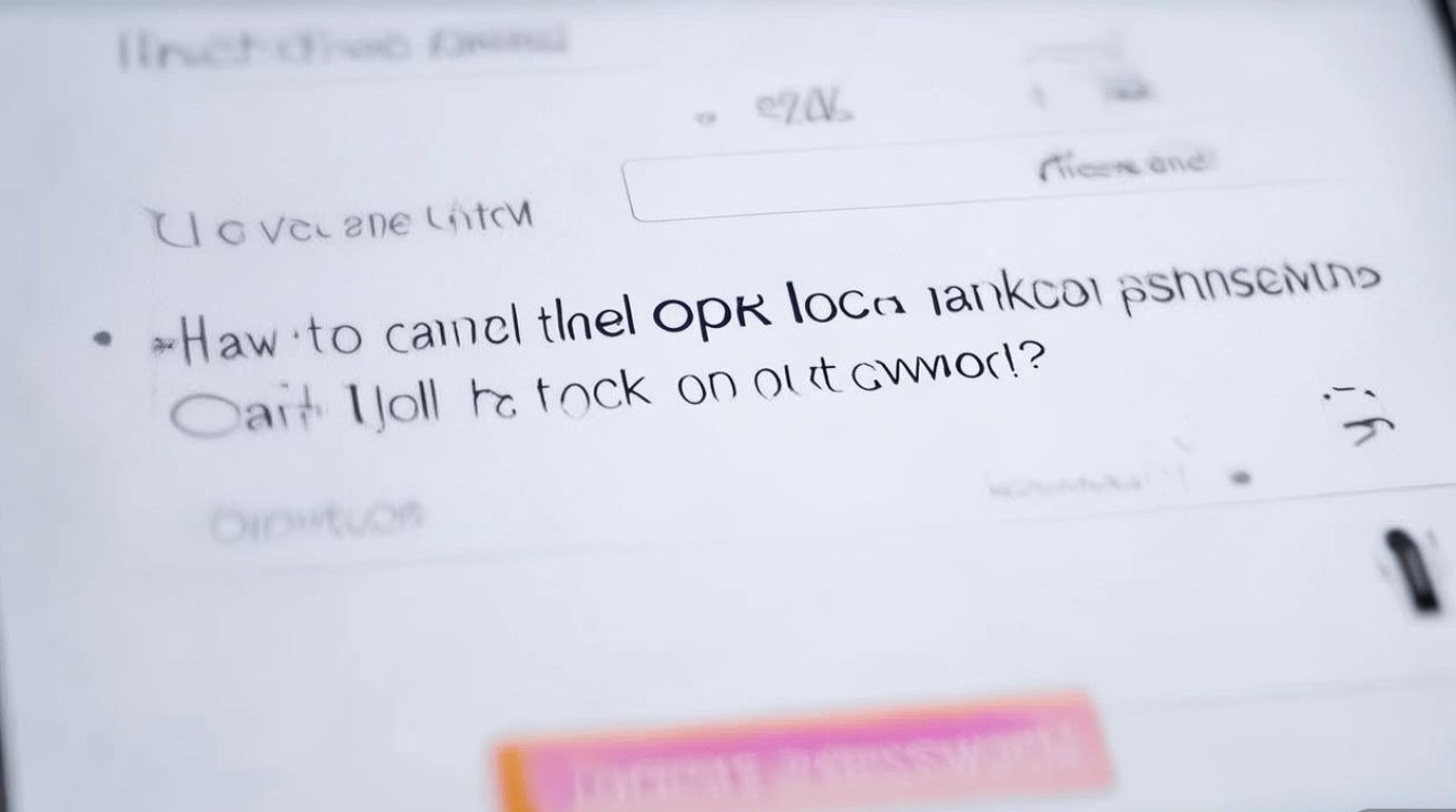 oppo锁屏密码怎么取消？忘记密码还能解除吗？