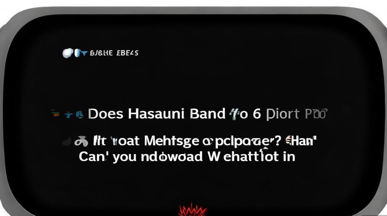 华为手环6pro支持微信消息回复吗？可下载微信吗？