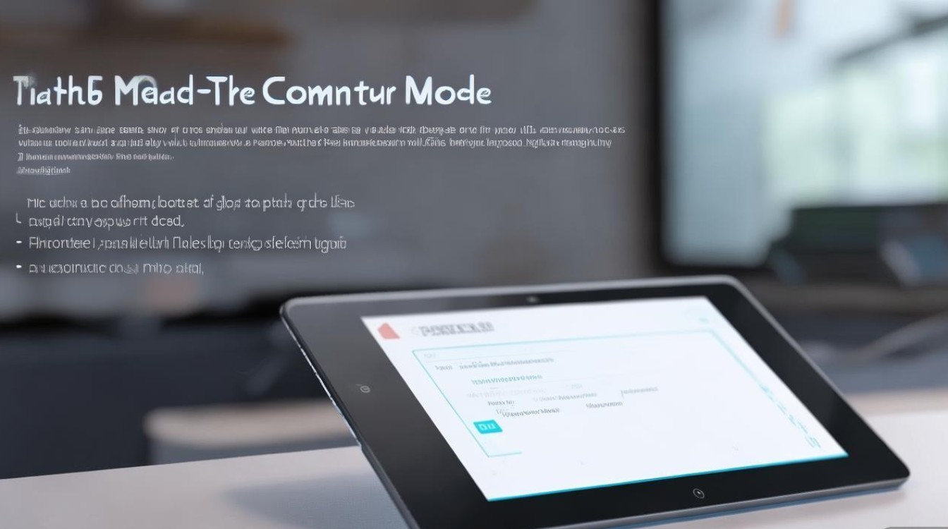 小米平板5怎么开电脑模式？详细开启方式是什么？