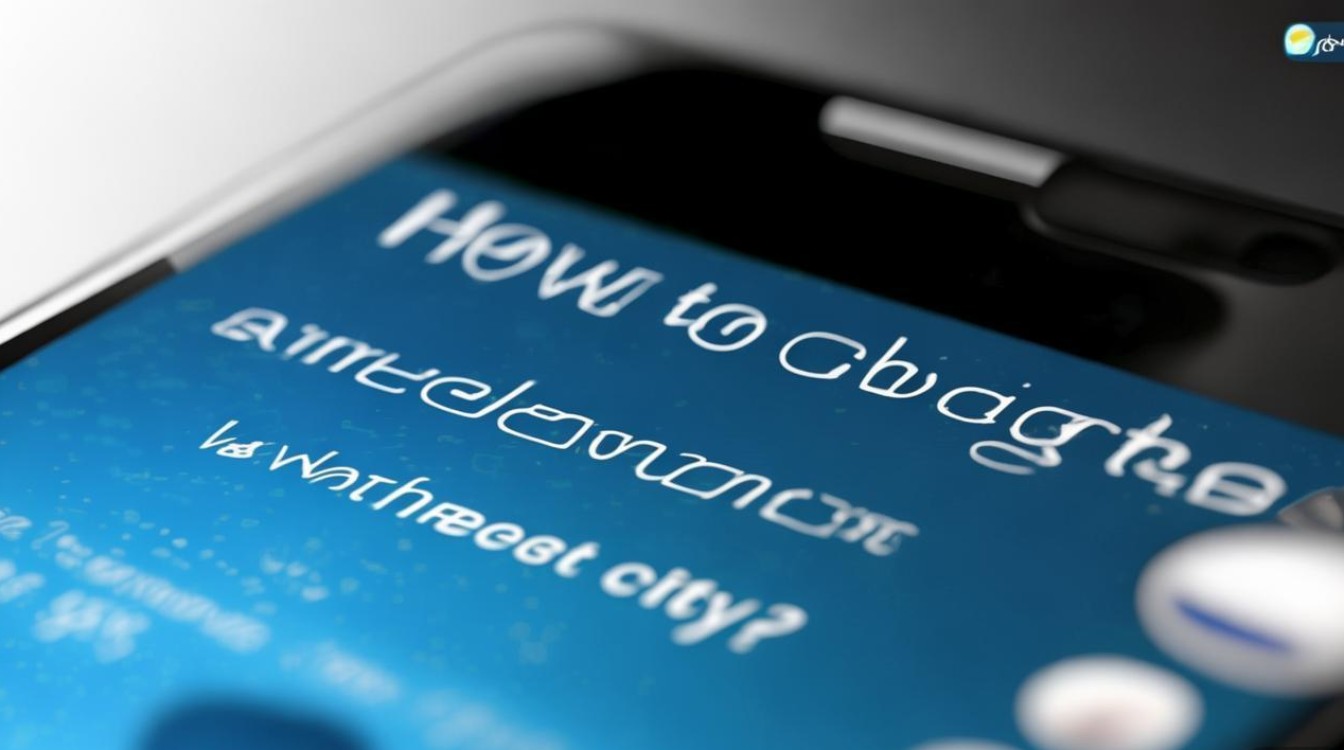 苹果手机怎么更改天气预报城市？