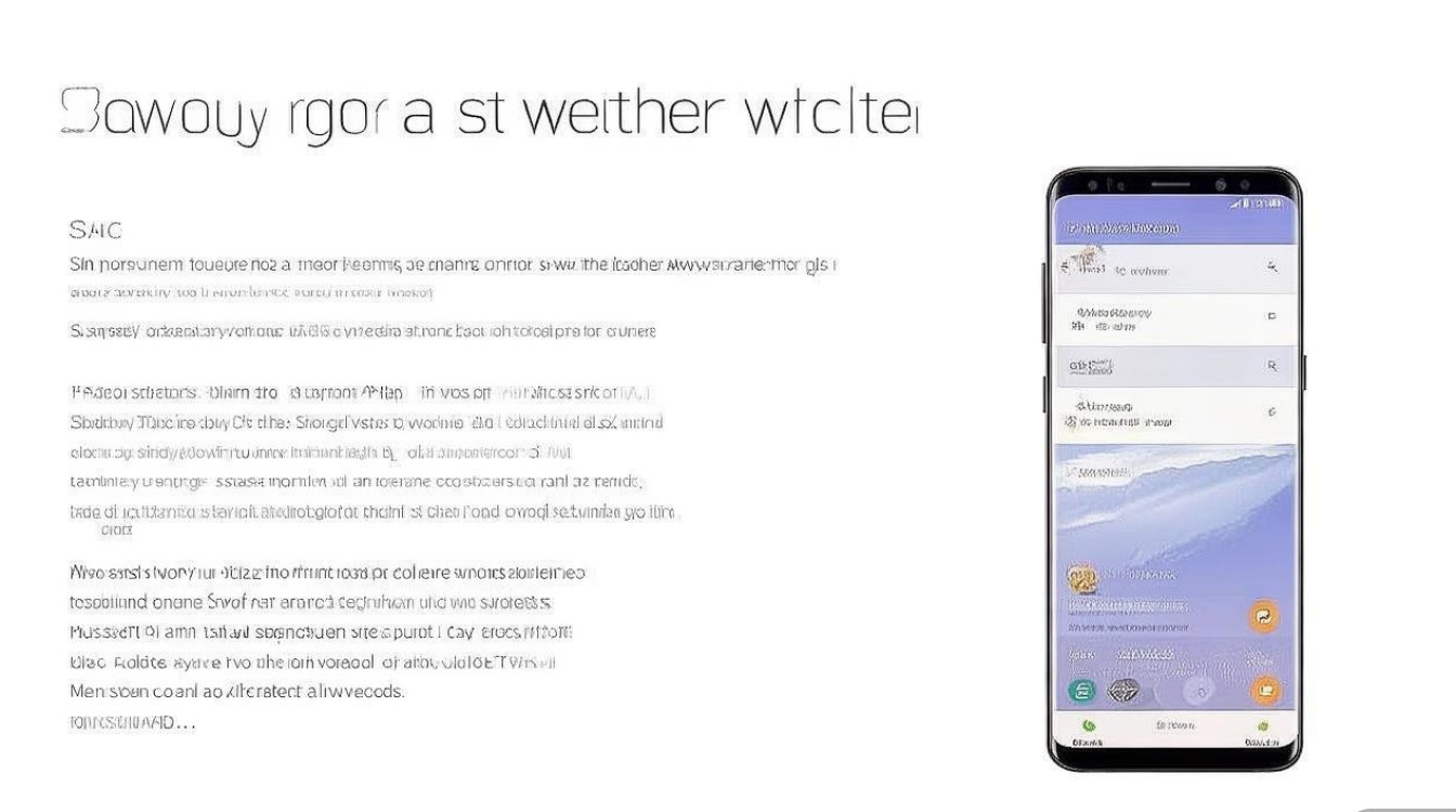 三星S8怎么添加天气挂件？桌面天气挂件设置步骤详解