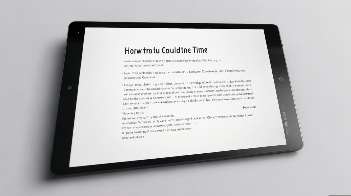 华为平板时间设置不对怎么办？教你一步步校准时间！