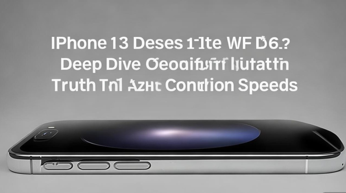iPhone13到底有没有WiFi6E？深度解析配置真相与连接速度