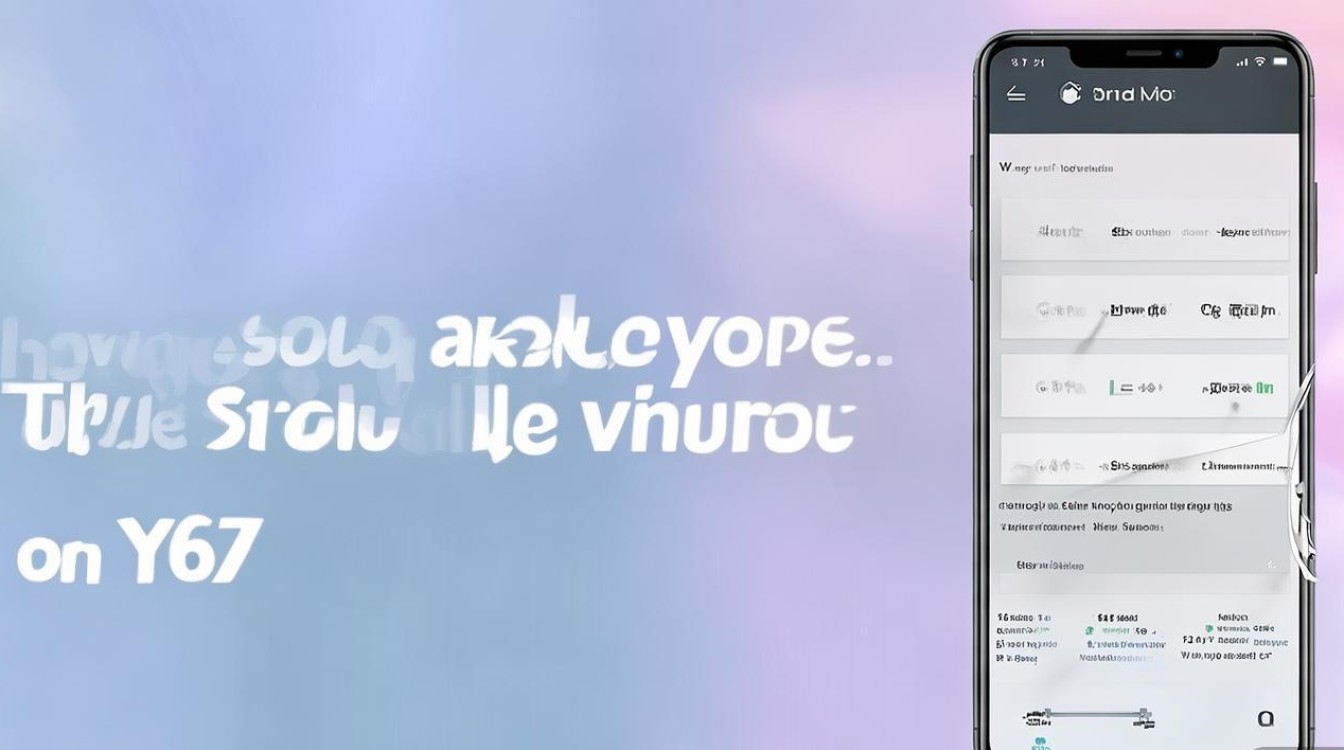 vivoy67怎么截图封面?设置方法与步骤详解