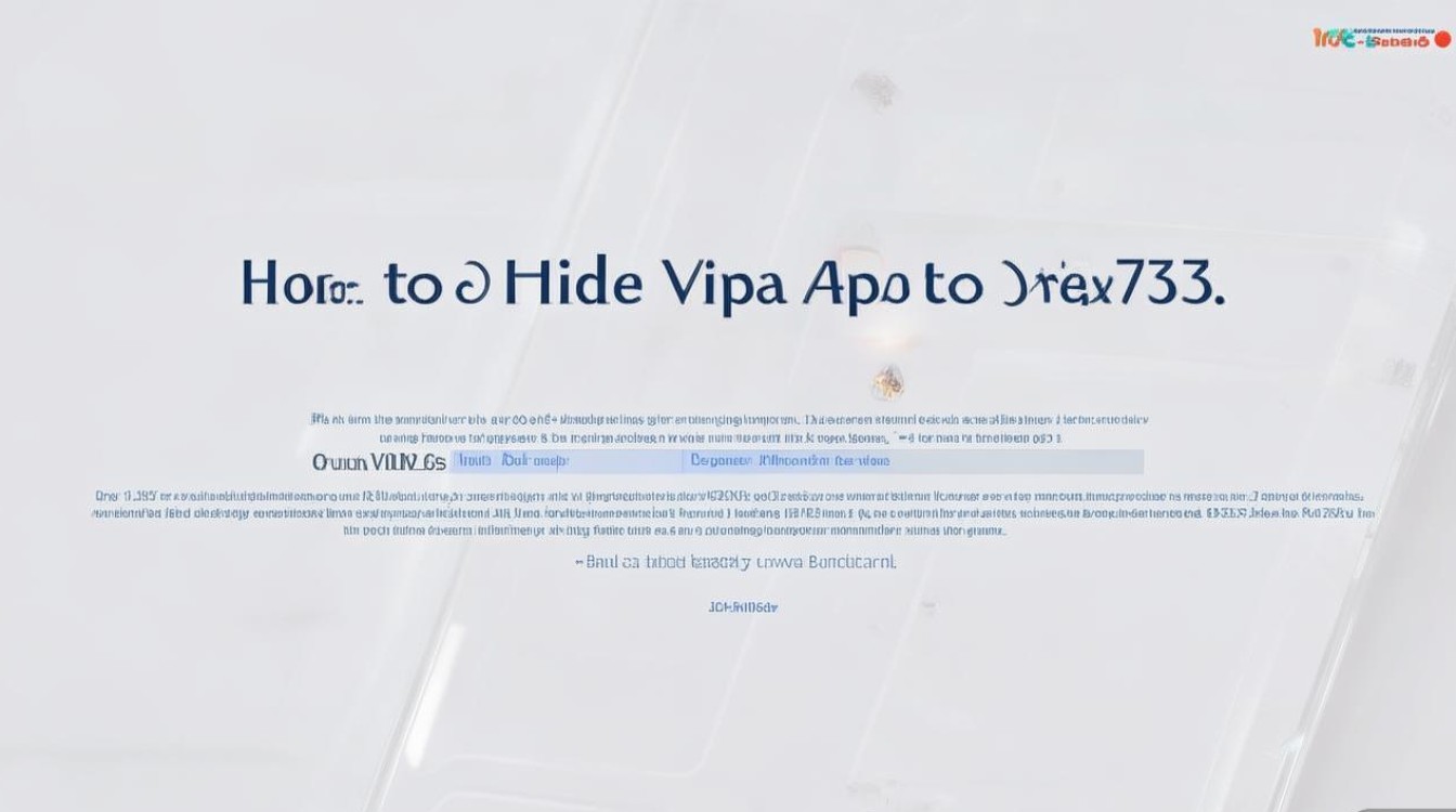 vivoY53s怎么隐藏应用？详细教程在这里