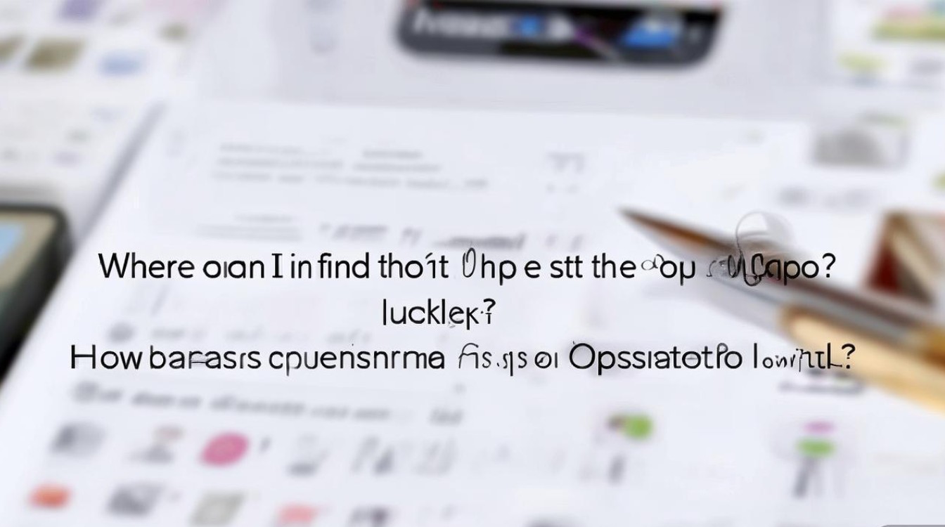 oppo桌面设置方法在哪找?新手如何自定义oppo桌面布局?