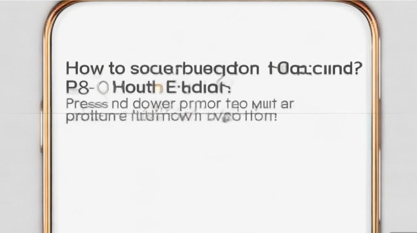 华为p8青春版怎么截屏啊？长按电源+音量下键吗？