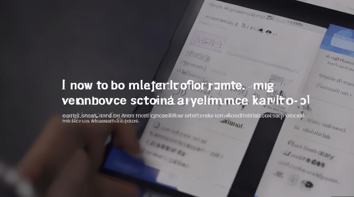 小米mix4性能模式怎么开?设置教程在这里