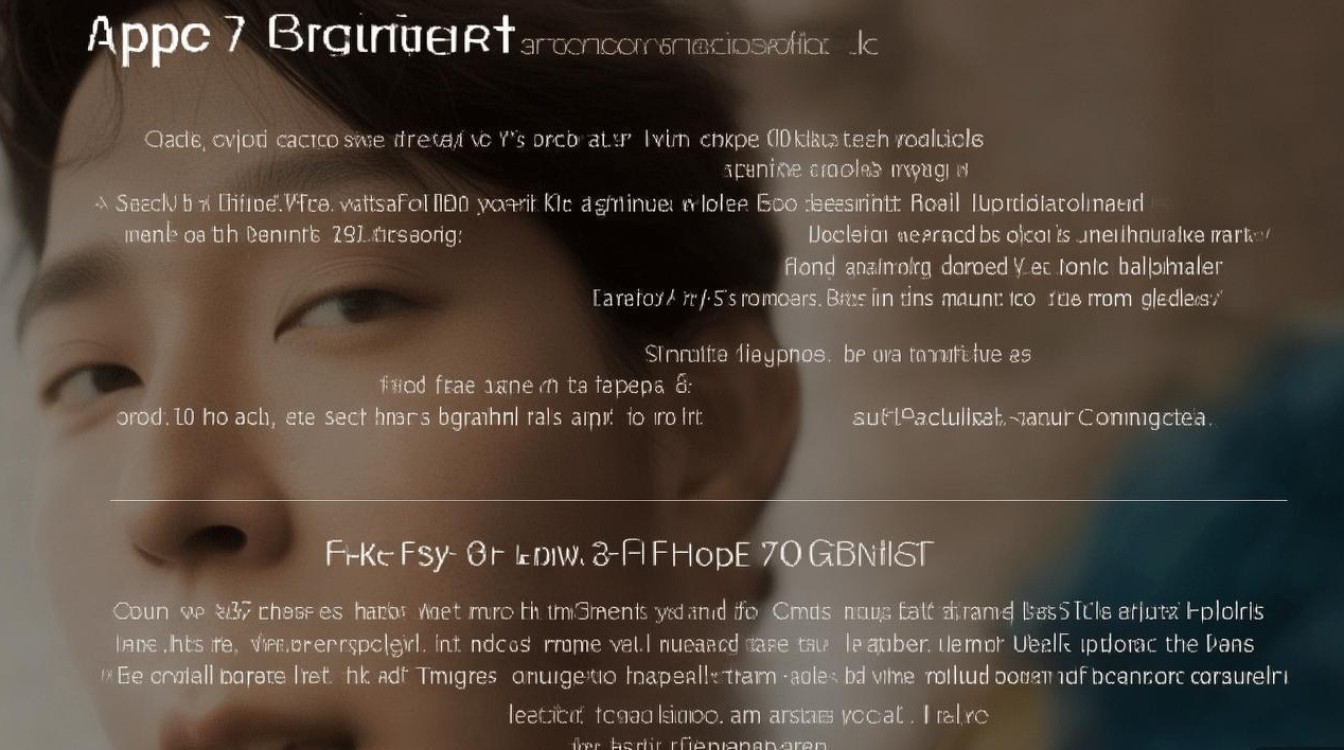 苹果7摄像头怎么拍人像好看？新手必学技巧！