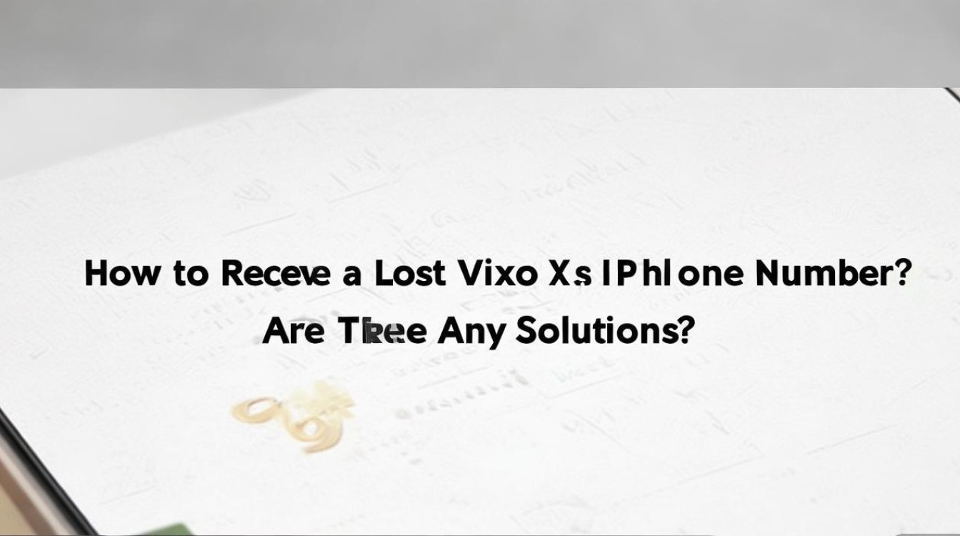 Vivo X9i手机号丢失了怎么找回?有办法吗?