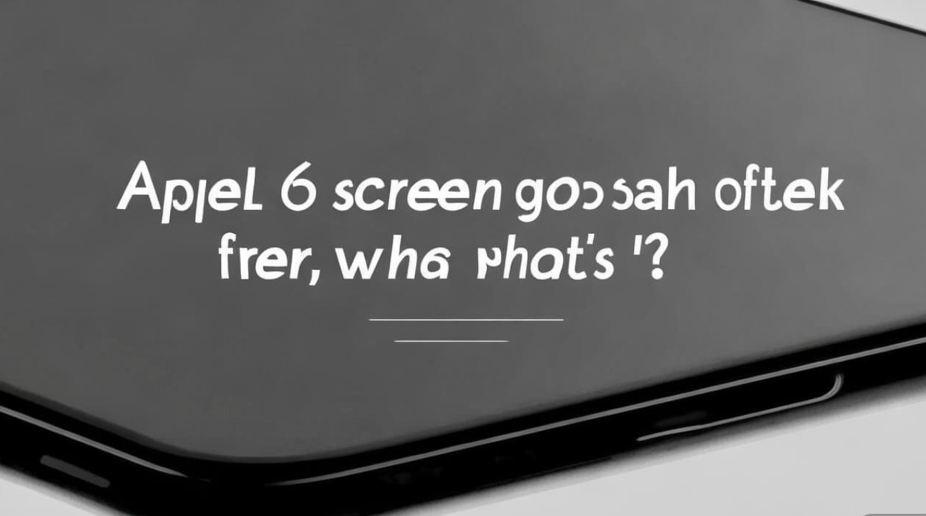 苹果6用一会就黑屏,怎么回事?