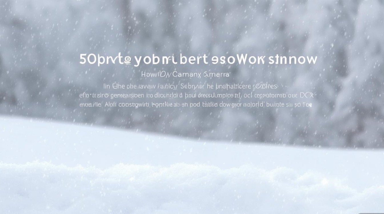 OPPO相机拍雪怎么拍才能避免过曝且拍出纯净感？