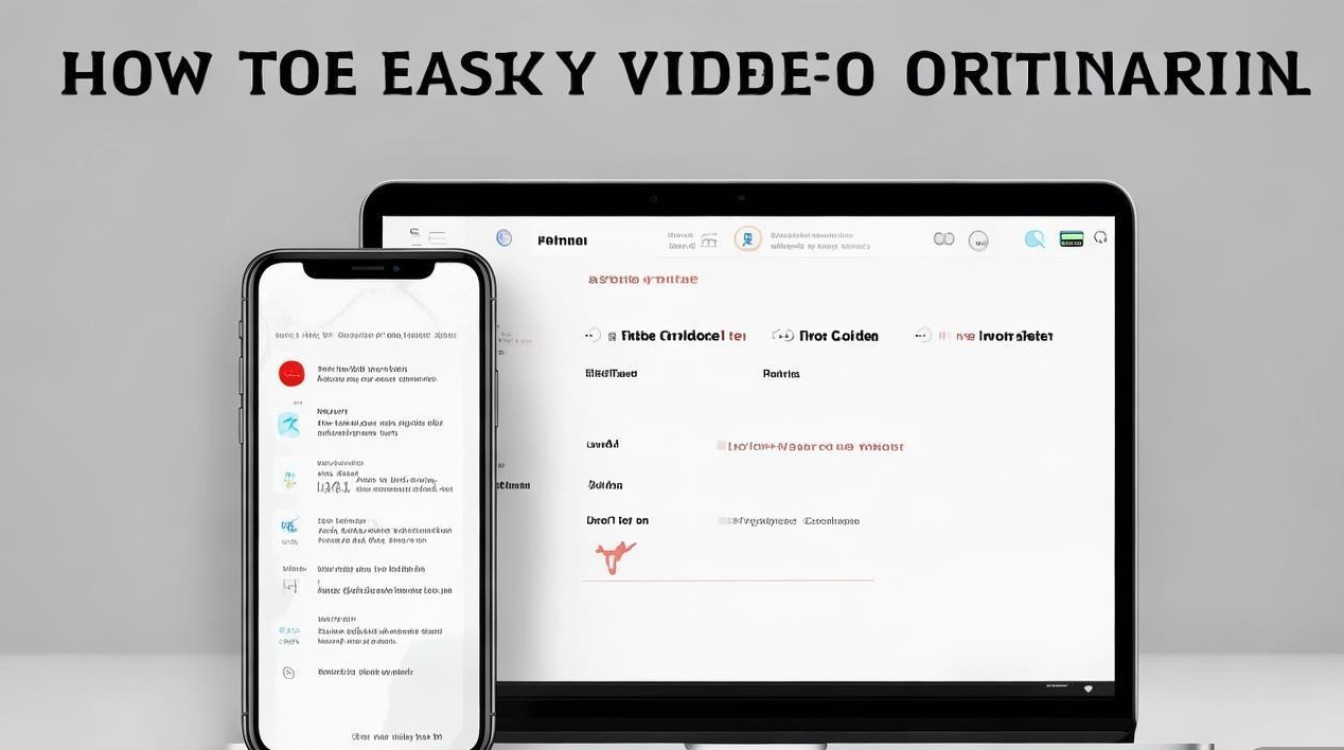 苹果视频旋转教程，手机/电脑怎么轻松调视频方向？