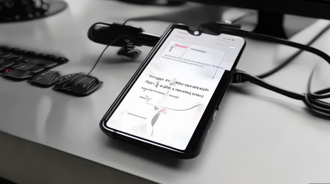 华为手机如何用USB线共享网络给台式电脑上网？