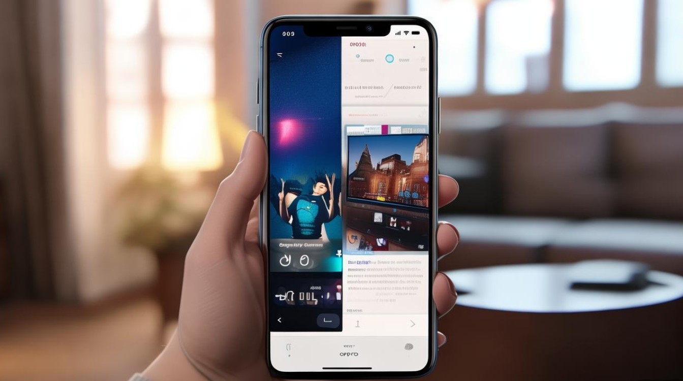 oppo手机如何实现看电视和聊天同时进行？