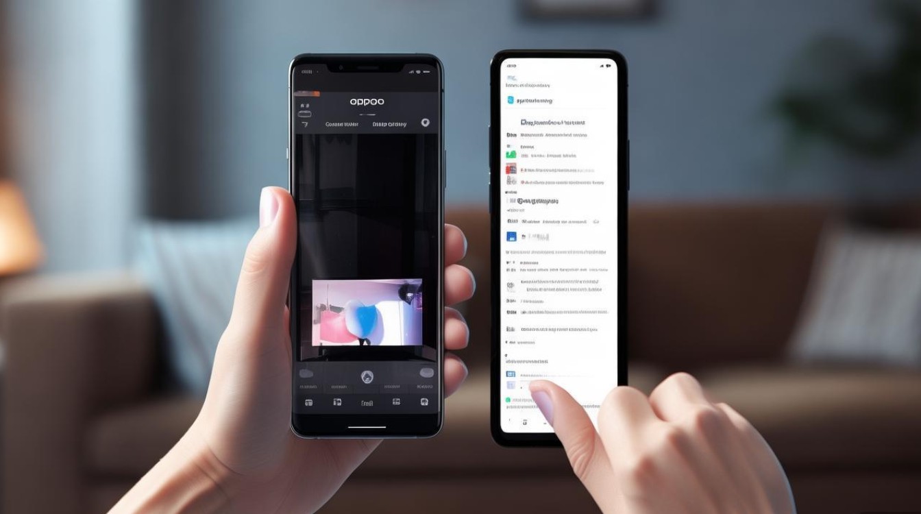 oppo看电视时如何分屏聊天？操作步骤是什么？