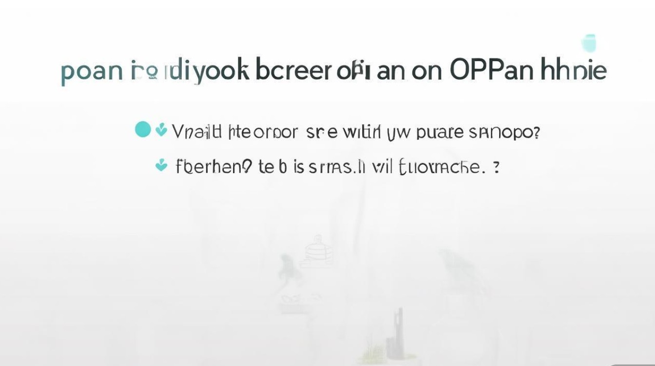 oppo手机打电话黑屏怎么办？30字解决方法详解