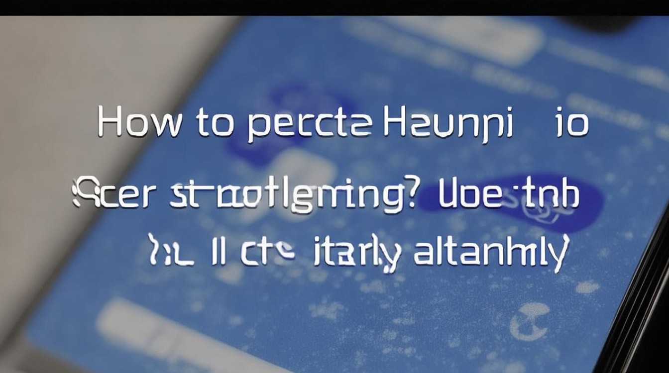 华为手机闪屏怎么操作？解锁屏幕显示异常的解决方法