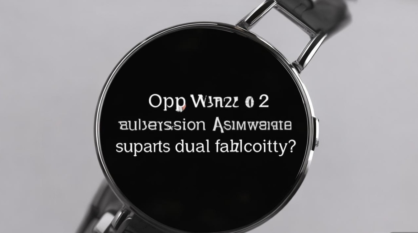 oppowatch2蓝牙版/esim版支持一号双端功能吗？