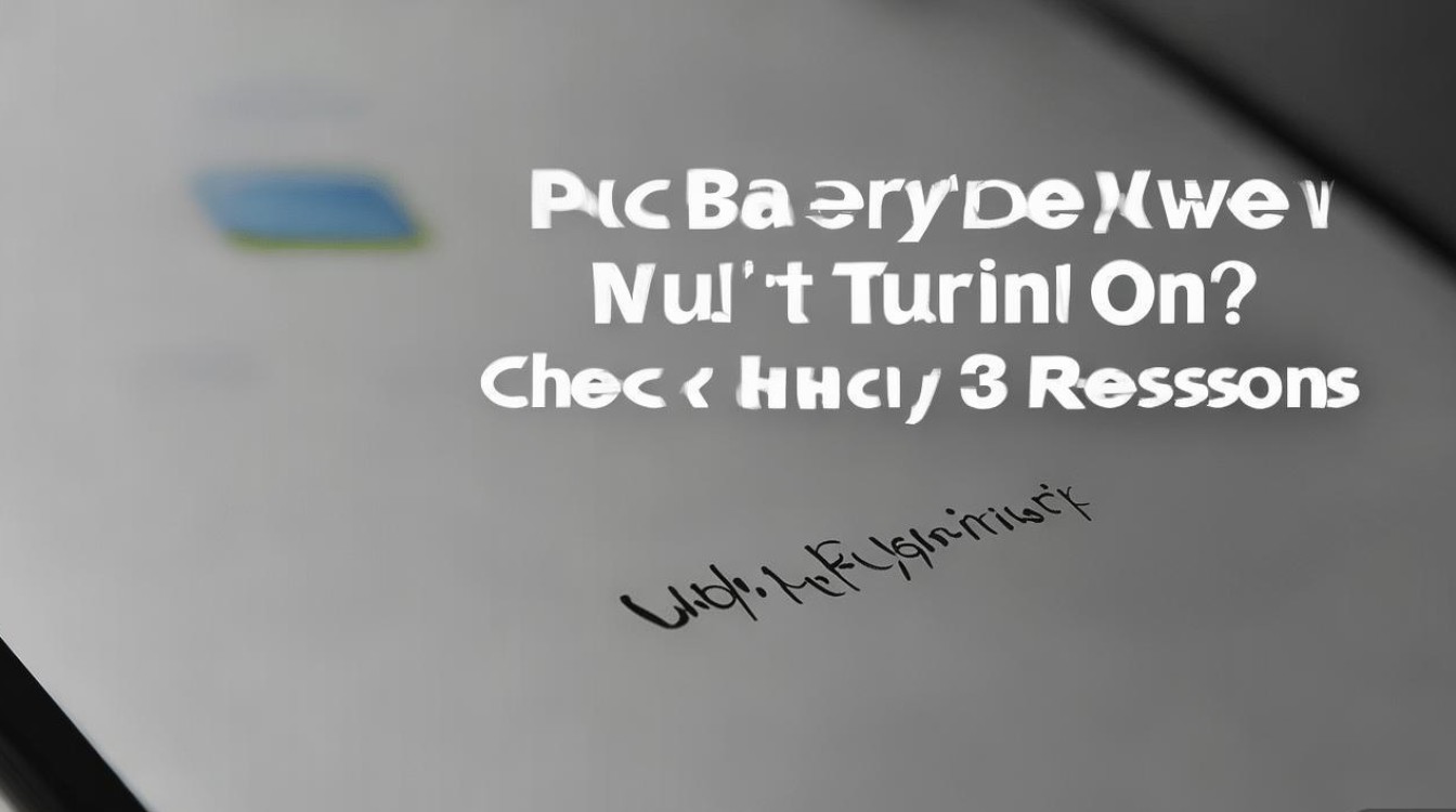 苹果电池有电但不开机？这3个原因自查！