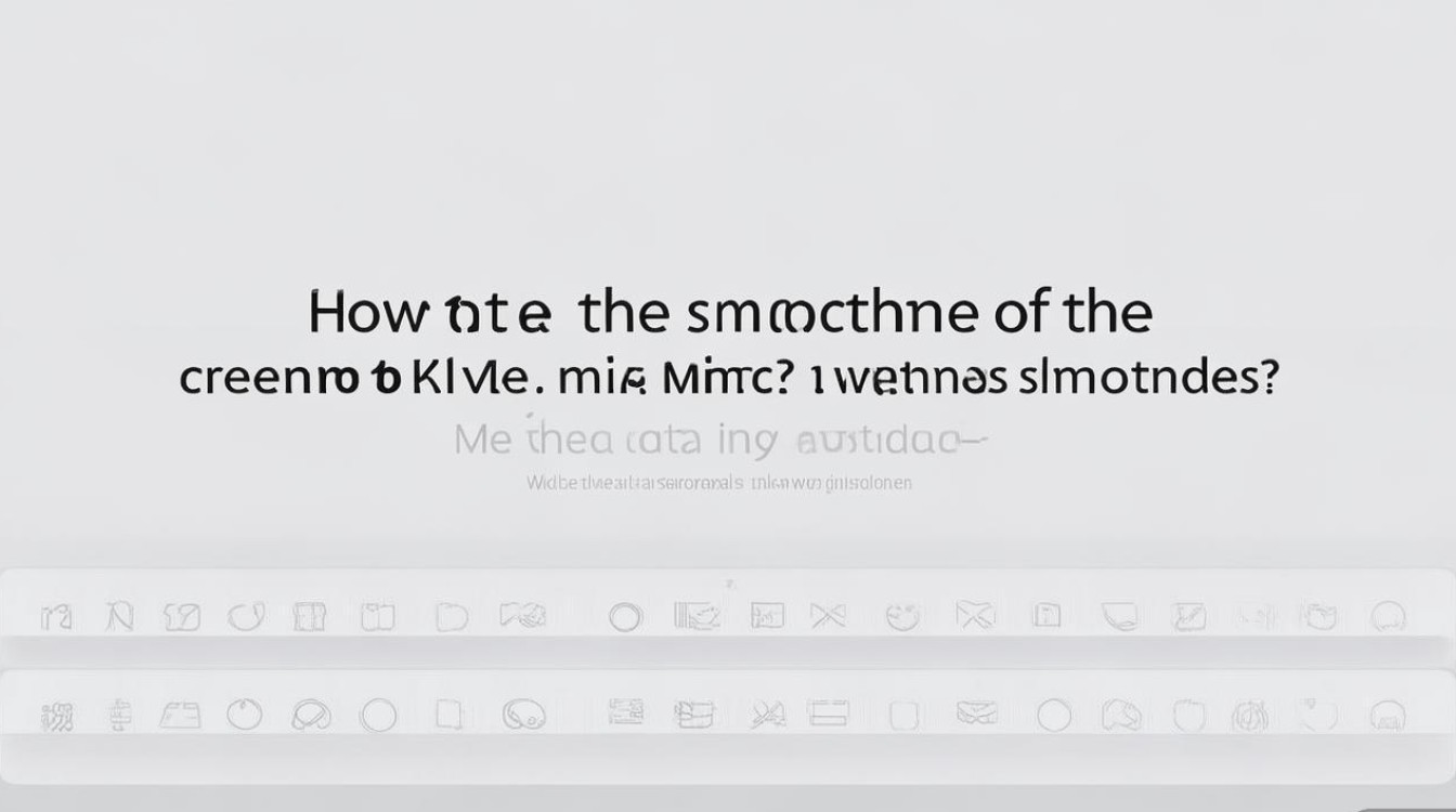 小米mix4屏幕流畅度怎么设置？方法有哪些？