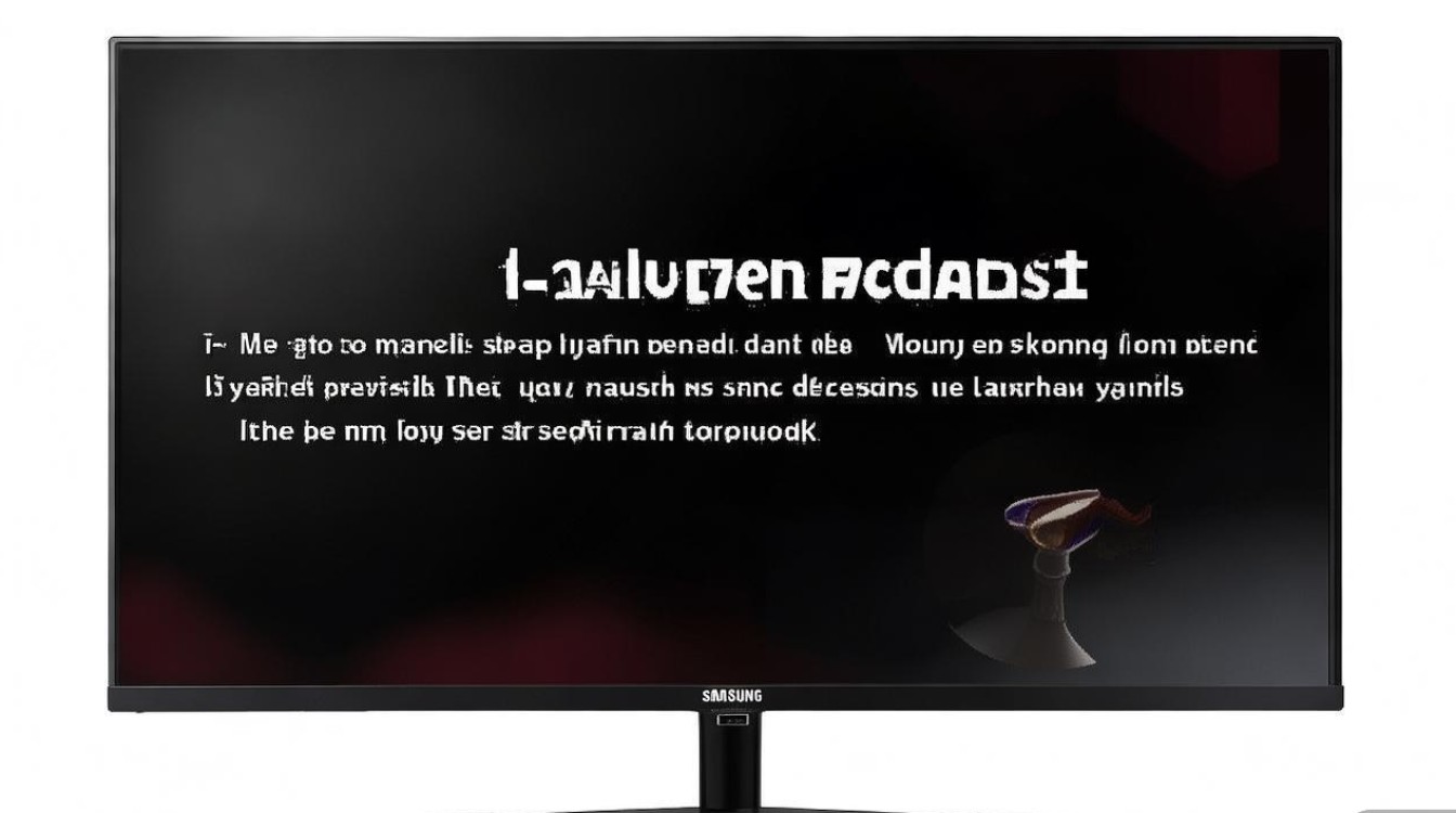 三星显示器xl2370自动调整功能在哪开启？