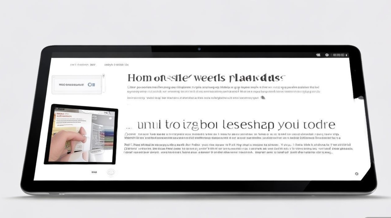 华为2平板如何设置横屏显示？详细步骤教程