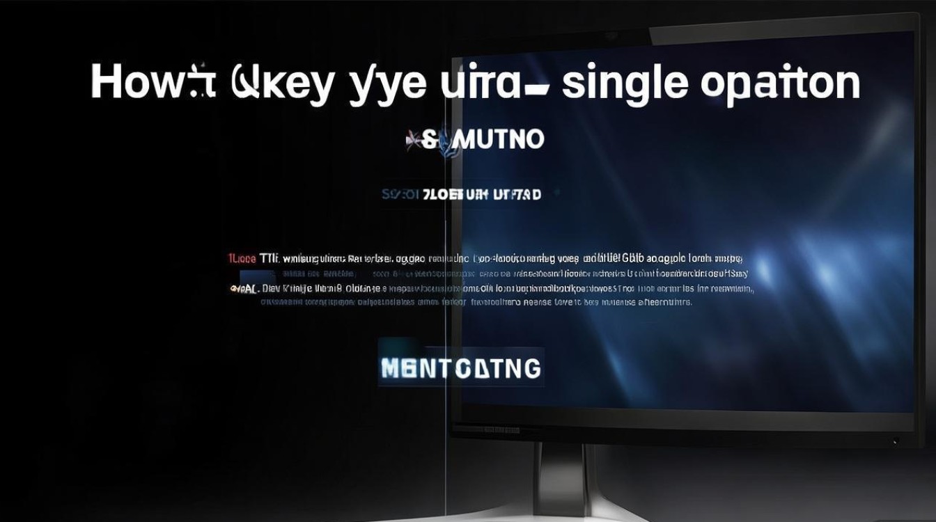 三星显示器一个按钮怎么调？单键操作全攻略，功能设置一步到位？