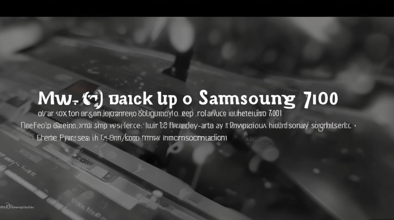 三星7100手机怎么备份最全教程？