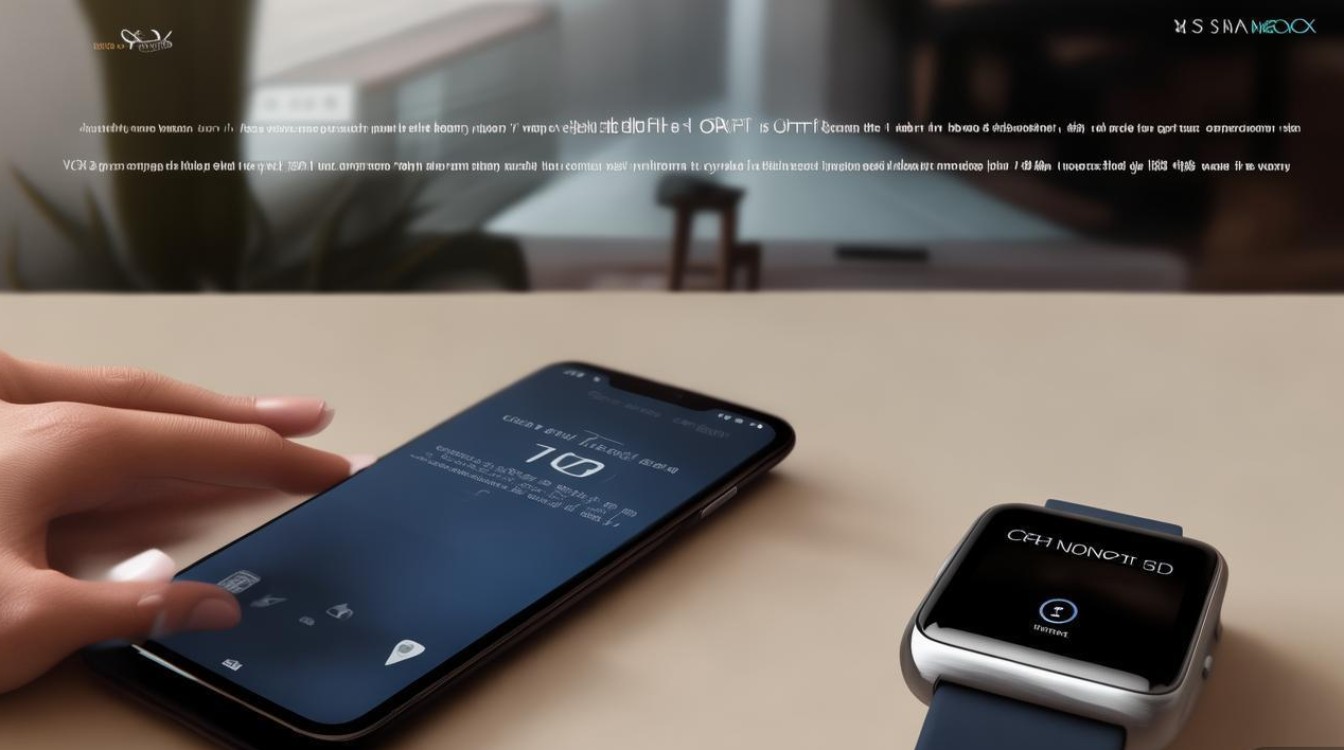 vivo x9送的手表怎么连接使用?