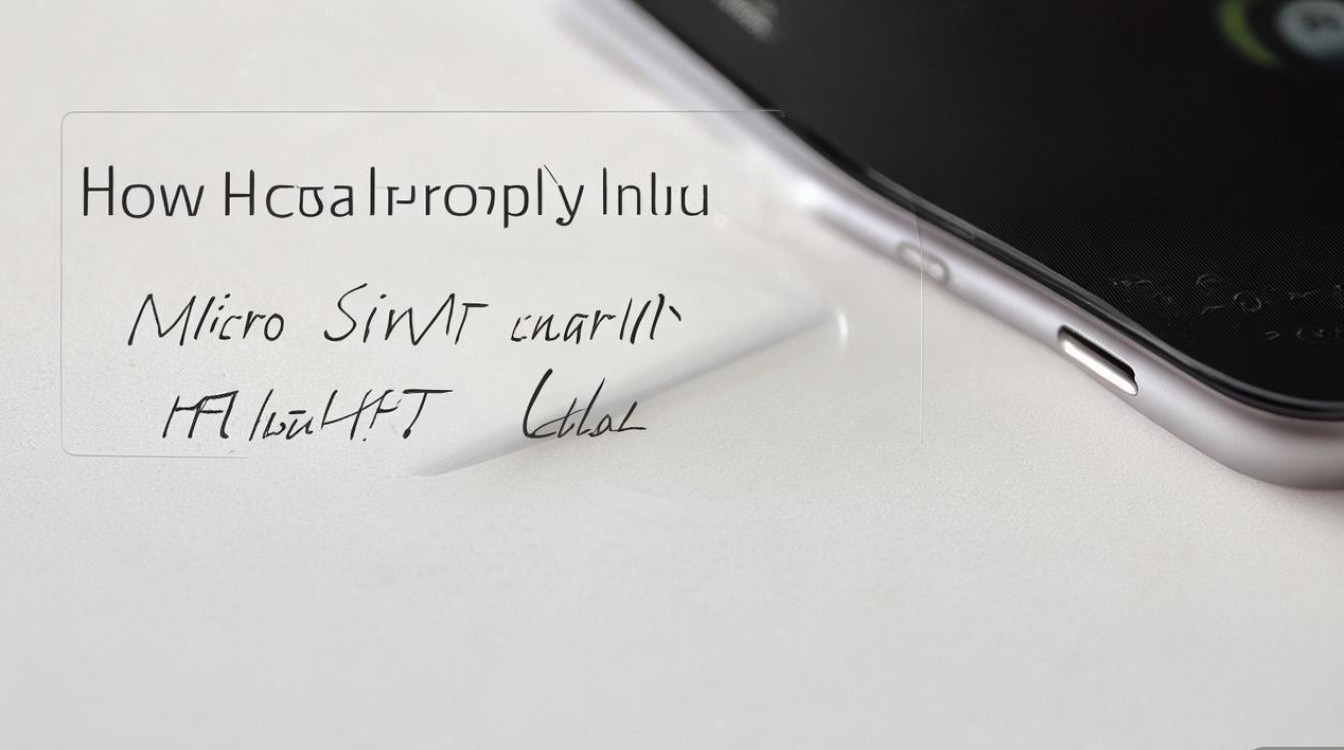 华为MT7 TL10卡槽一如何正确安装Micro SIM卡？