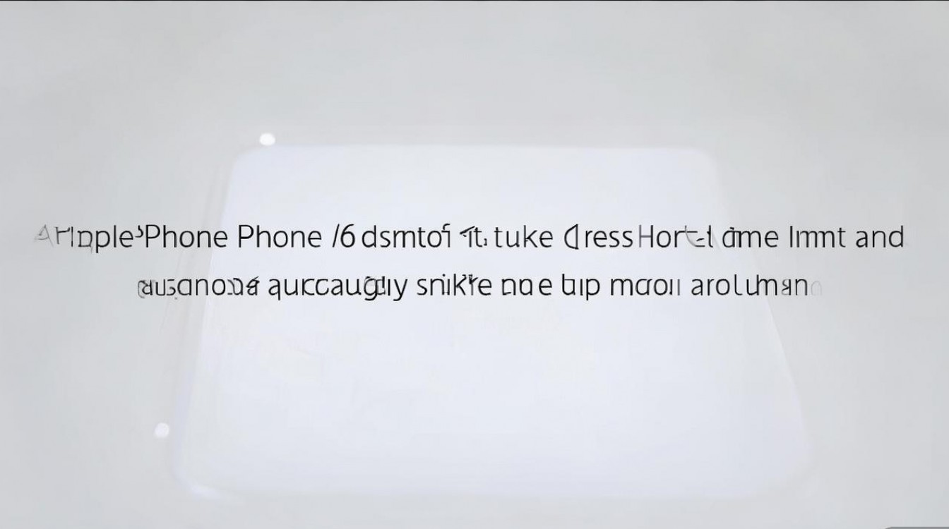 苹果6手机截图快捷键是什么？