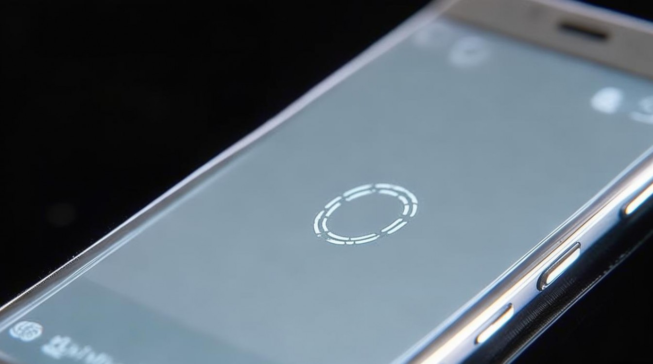 华为p6点手电筒怎么成屏幕里小亮圈？