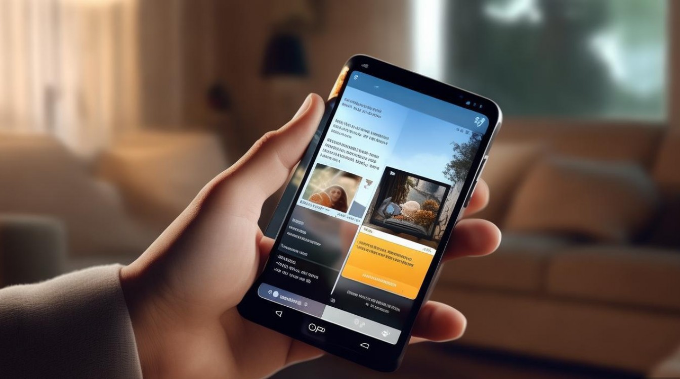 oppo手机如何同时看电视和qq聊天？