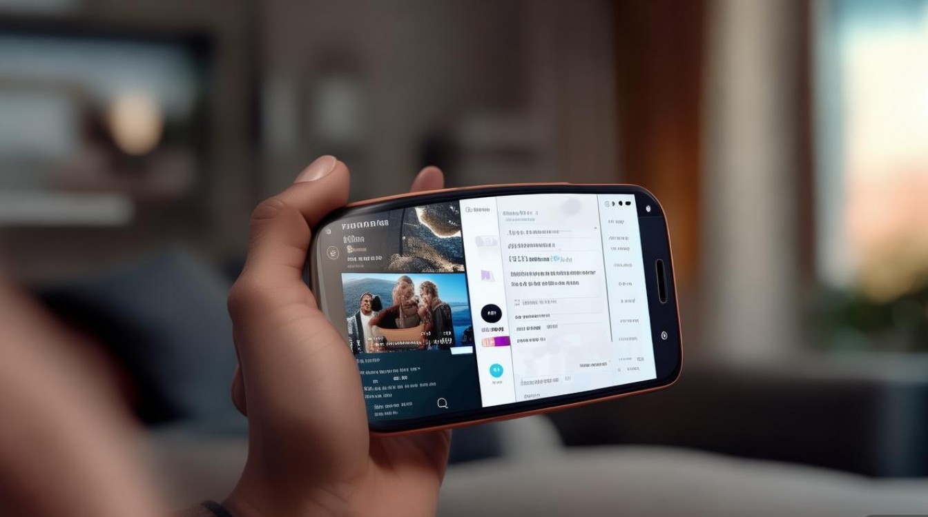 oppo手机如何同时看电视和qq聊天？