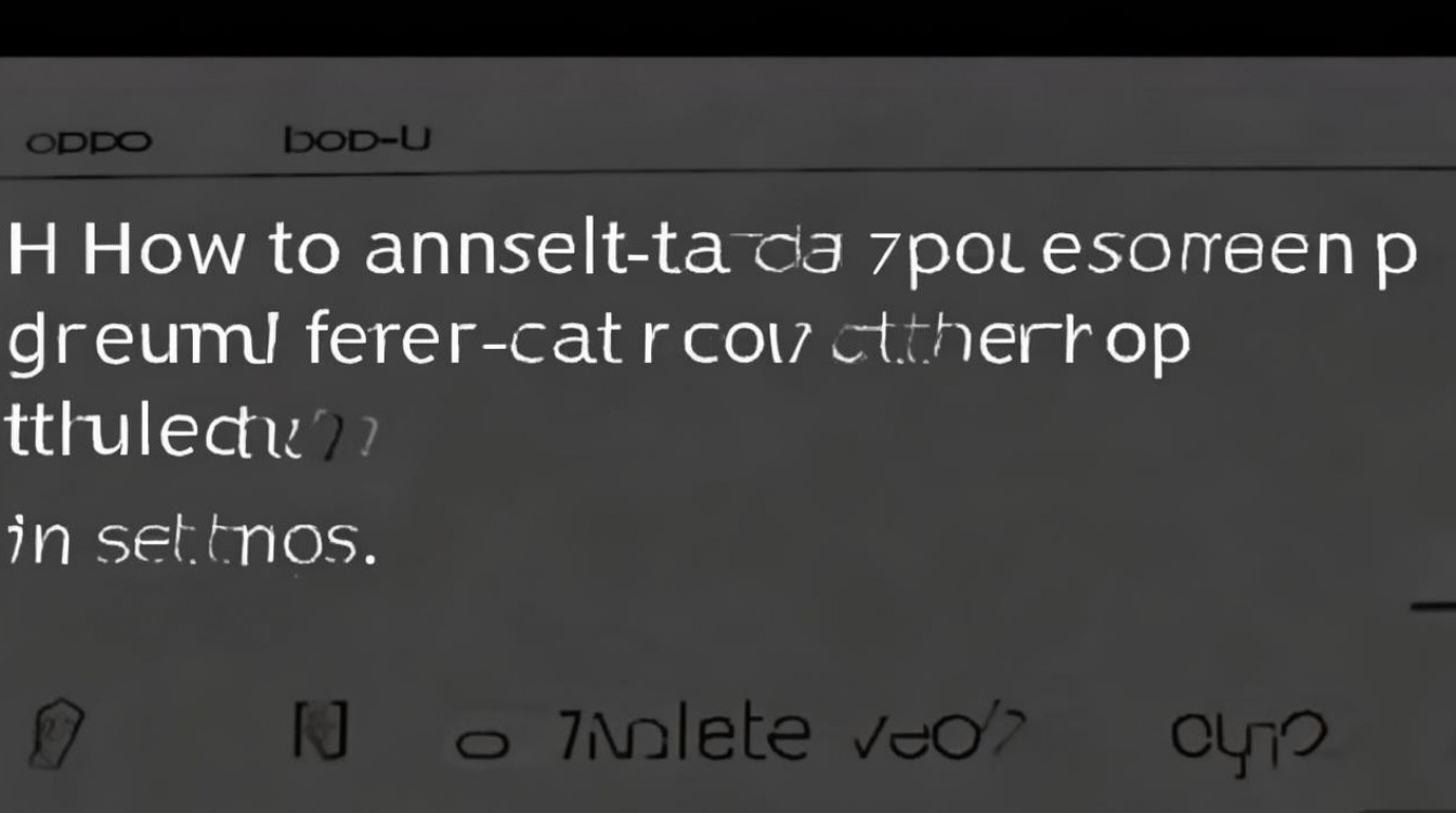 oppo手机双击屏幕变大怎么取消？设置里能关掉吗？