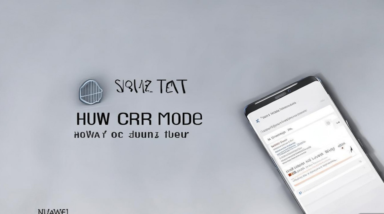 华为CRR模式下手机截图怎么设置？