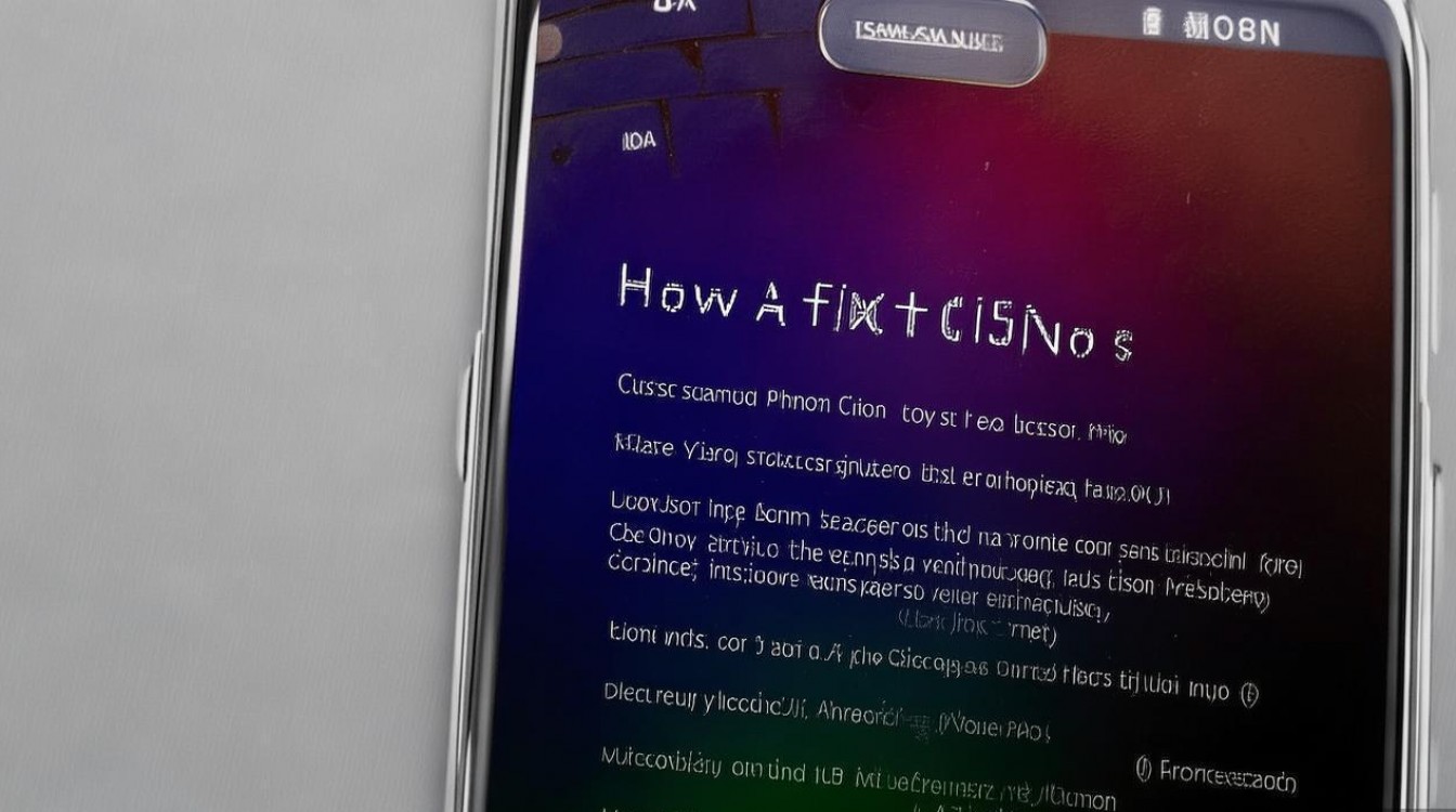 三星手机彩屏怎么半？故障原因及解决方法是什么？