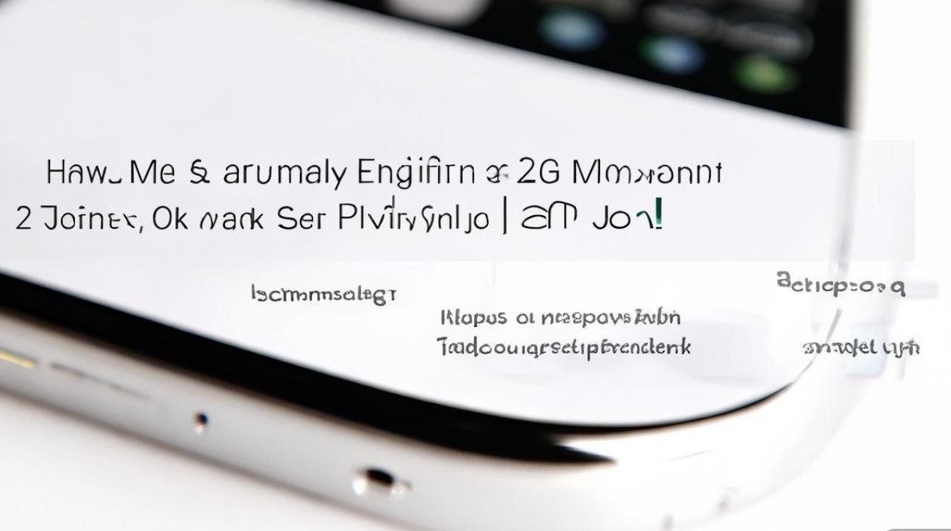 苹果4如何手动开启并设置2G网络？