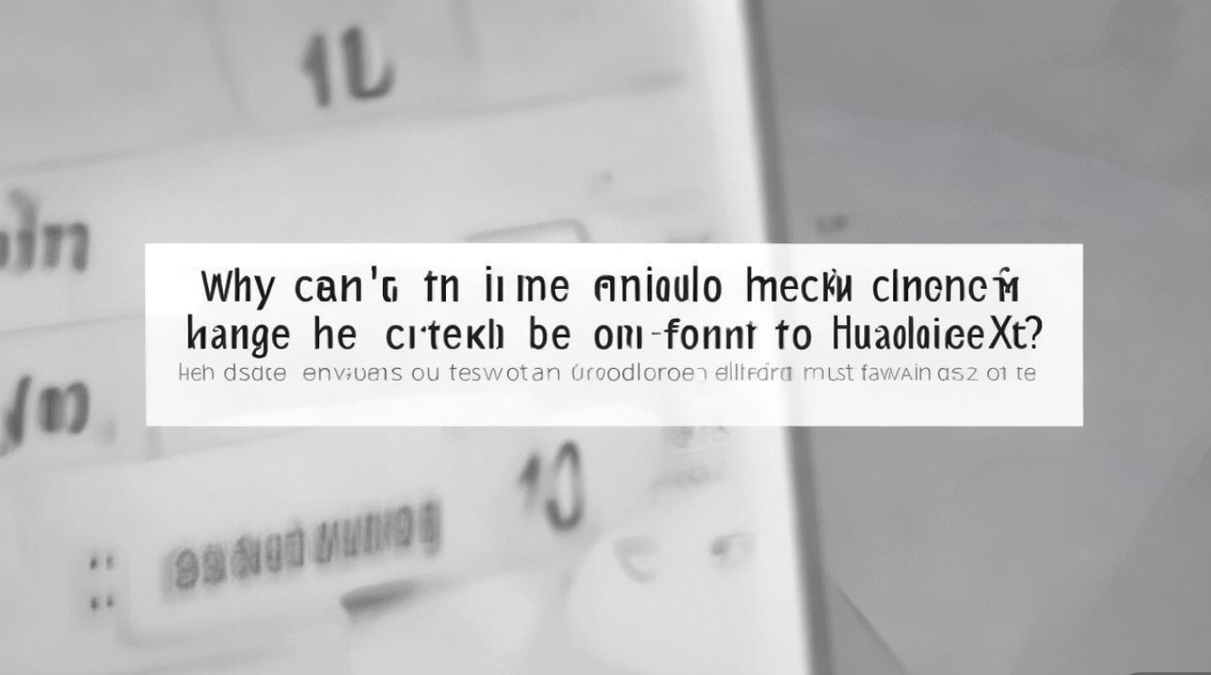 华为荣耀X1换字体后输入法键盘字体为何无法更改？
