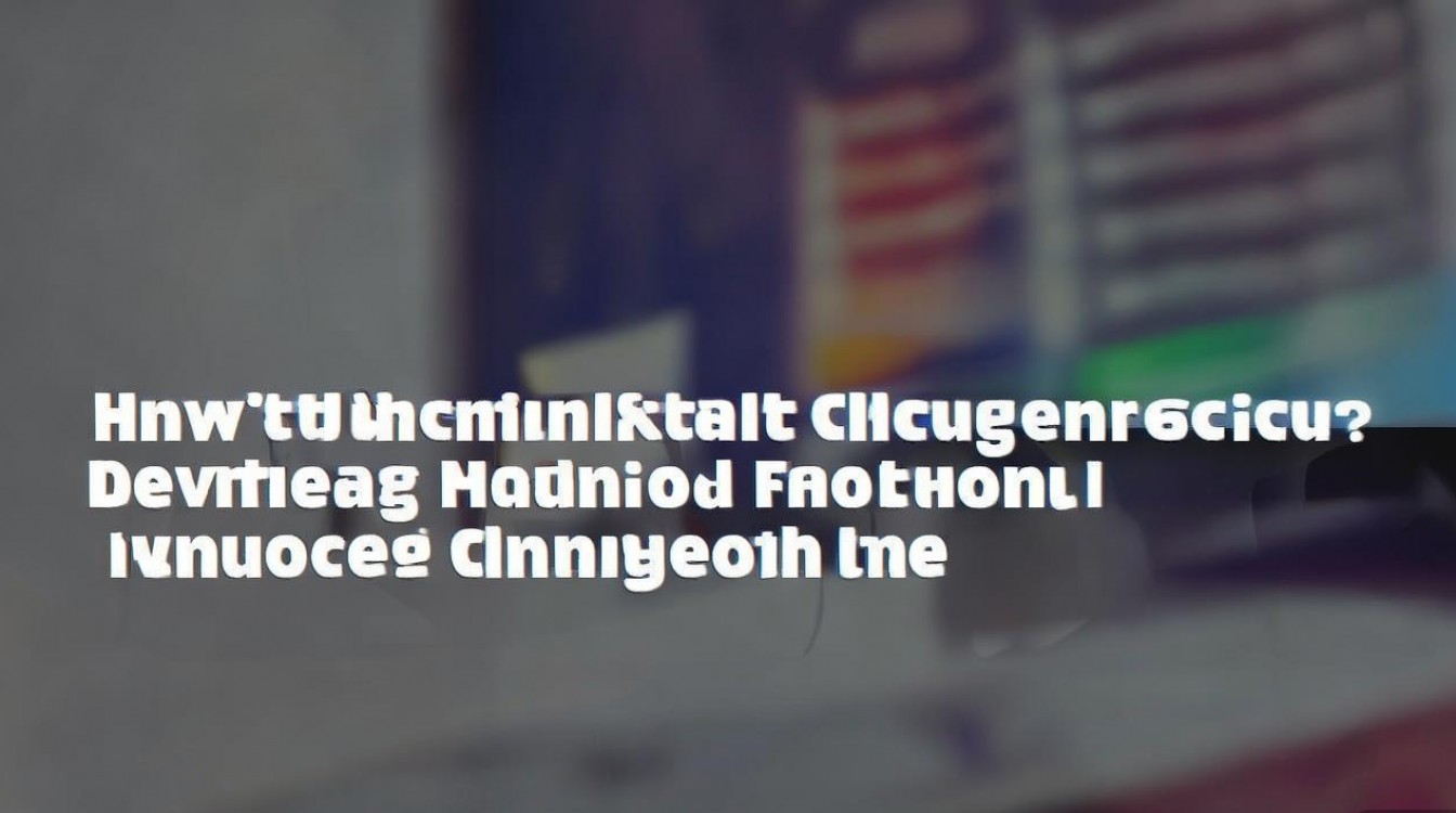 华为云服务卸载不掉怎么办?彻底清理残留方法详解