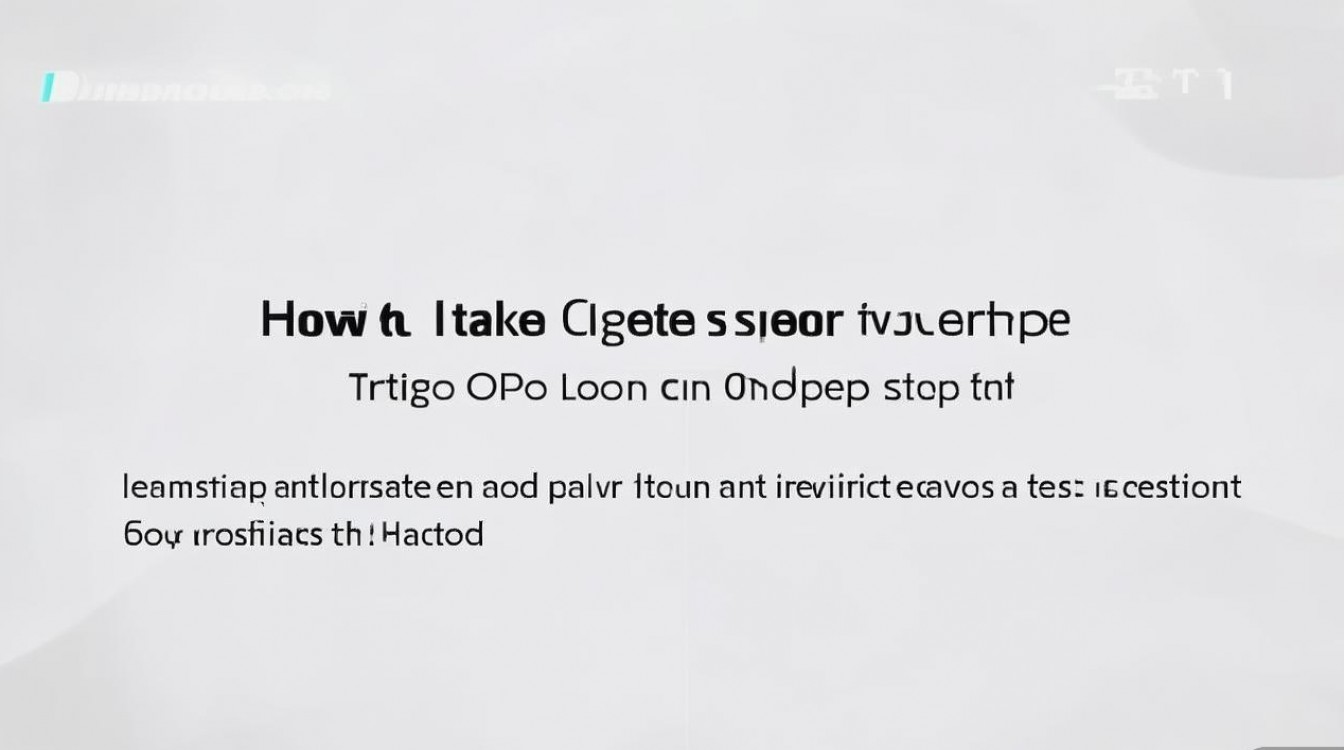 OPPO长屏截图怎么截？分步教程在这里！