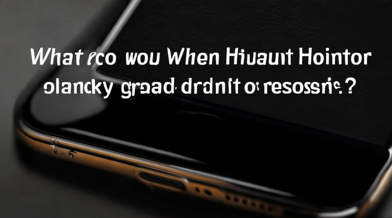 华为荣耀突然黑屏没反应，怎么办？