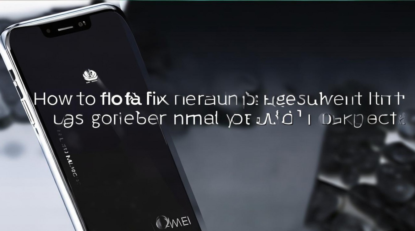 华为屏幕突然黑屏没反应，该怎么解决？