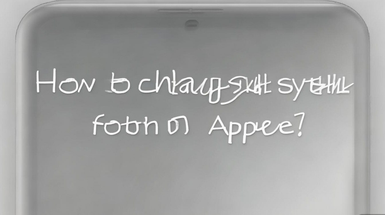 苹果7怎么改系统字体?30字疑问长尾标题