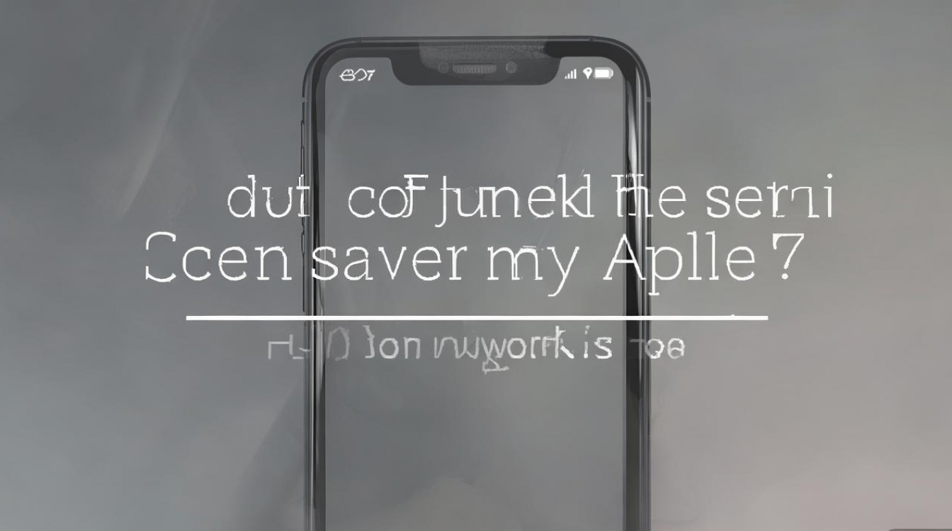 苹果7手机怎么打开屏保?30字疑问长尾标题