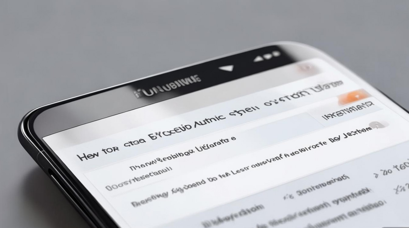 华为手机怎么设置禁止系统自动升级?