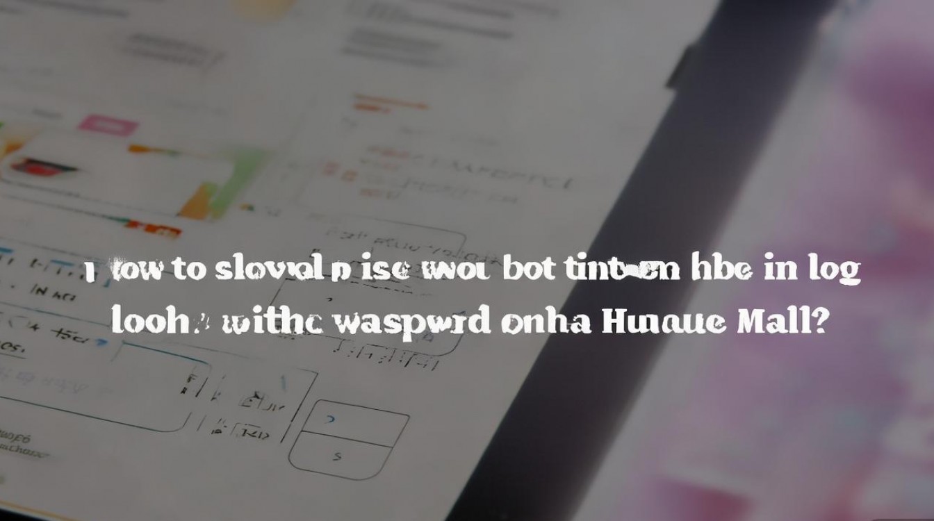 华为商城密码登录不了怎么办?