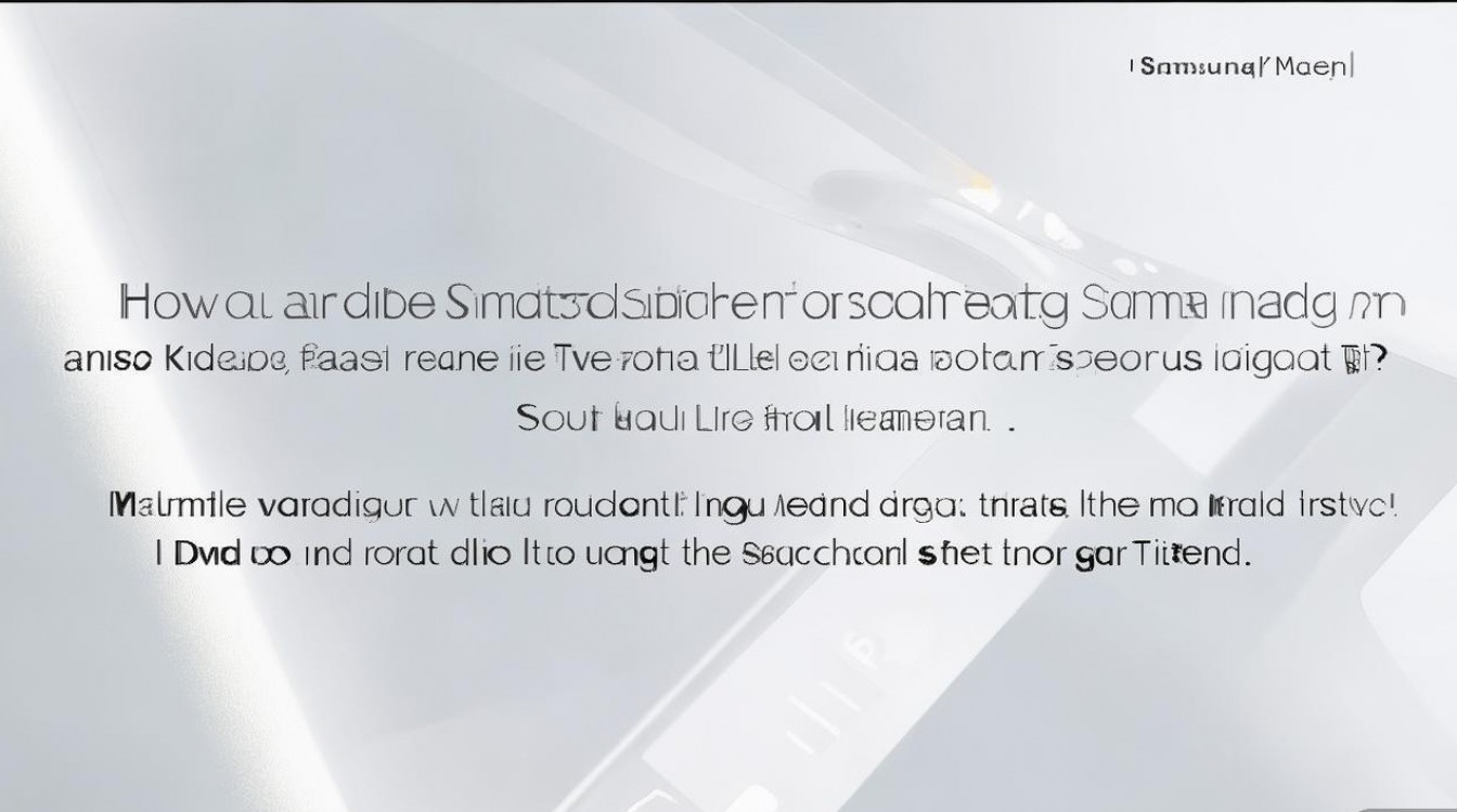 三星A7手机左侧栏怎么取消？长按拖拽或设置里关闭？